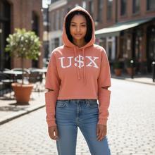 Load image into Gallery viewer, Women's Crop-Top Hoodie
